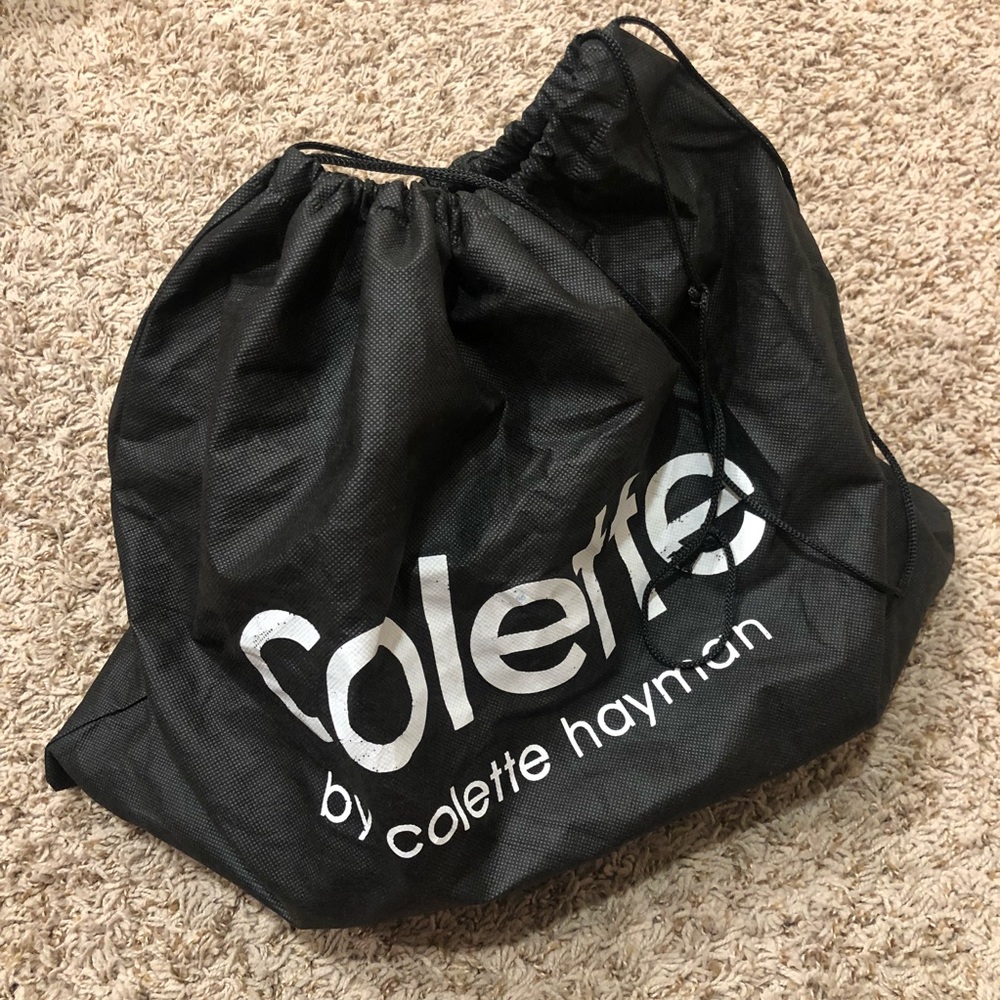 Black with Gold Fashion Backpack - Picture 7 of 7